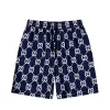 Luxuriöse Gucci-Shorts aus blauer Baumwolle mit Logo-Kollektion
