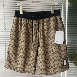 Luxus-Coach-Shorts aus Baumwolle, klassischer Luxus