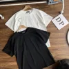 Balenciaga – Kurze Ärmel, schwarze Baumwolle, klassische Kollektion, Premiumqualität