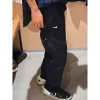 Luxus-Overall von Nike, Marineblau, bestickt, luxuriös