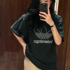 Hochwertiger Balenciaga-Kurzarm-Logo-Stil