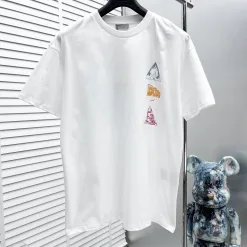 Premium Qualität Dior Kurzarm Baumwolle Klassischer Luxus