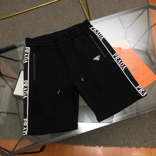 Premium Prada Shorts Schwarz Baumwolle Casual Style