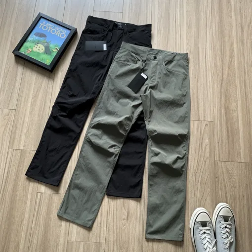 Hochwertige Arbeitshose Schwarz Casual Luxury