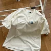 Luxus The North Face Kurzarm Weiß Baumwolle Logo Luxus