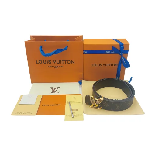 Bestseller Louis Vuitton Gürtel Braun Canvas Classic Luxury
