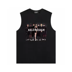 Hochwertige Balenciaga Weste Baumwolle Casual Kollektion
