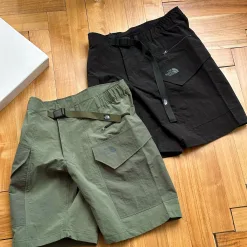 Luxus The North Face Shorts Schwarz Nylon Luxus