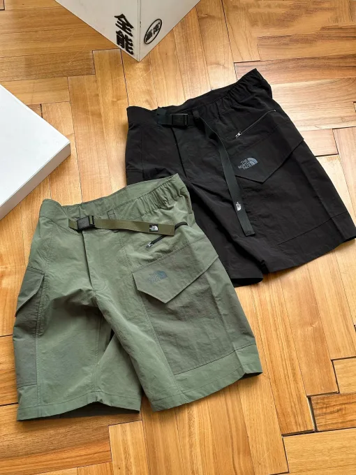 Luxus The North Face Shorts Schwarz Nylon Luxus