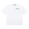 Bestseller Balenciaga Kurzarm-Baumwoll-Logo-Kollektion