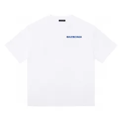 Bestseller Balenciaga Kurzarm-Baumwoll-Logo-Kollektion