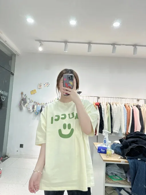 Premium Gucci Kurzarm Oversize Luxus