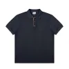Bestseller Burberry Kurzarm Schwarz Baumwolle Klassischer Stil