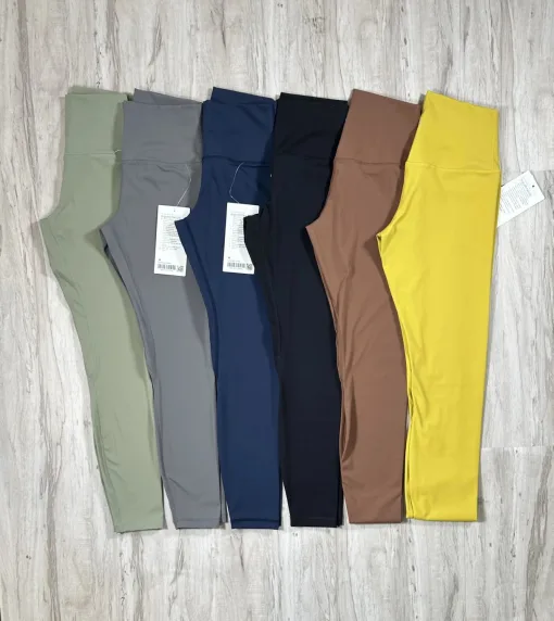 Hochwertige Lululemon Leggings in Schwarz, atmungsaktiver Stil