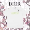 Hochwertige Dior Kurzarm Baumwolle Klassischer Stil