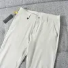 Premium Zegna Casual Hose Beige Seide Casual Luxury