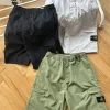 Bestseller Stone Island Shorts Schwarz Nylon Solid Style