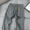 Luxus Zegna Freizeithose Schwarz Seide Casual Style
