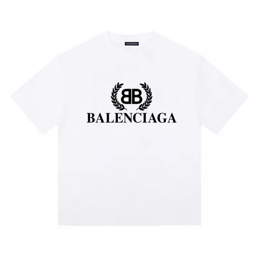 Luxus Balenciaga Kurzarm Baumwolle Luxus