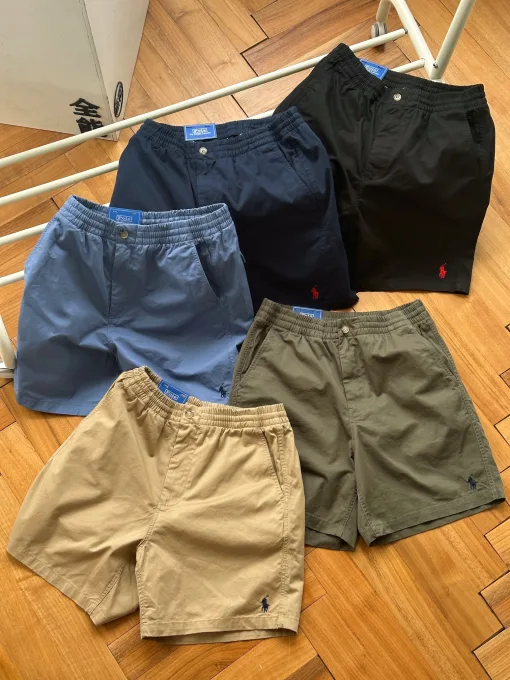 Bestseller Ralph Lauren Shorts Blau Baumwolle Solid Style