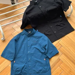 Bestseller The North Face Kurzarm Schwarz Bestickt Luxus