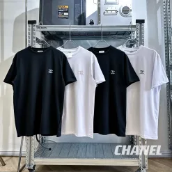 Premium Chanel Kurzarm Eleganter Stil
