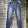 Premium Zegna Jeans Blau Casual Kollektion