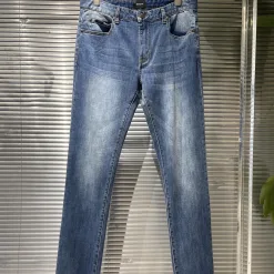 Premium Zegna Jeans Blau Casual Kollektion