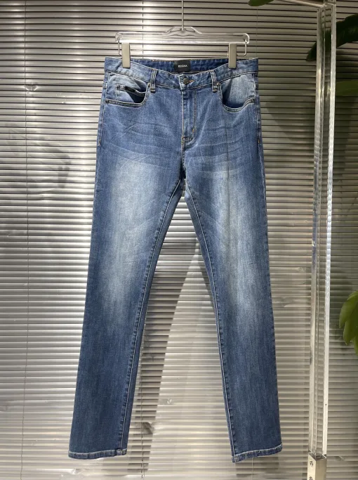 Premium Zegna Jeans Blau Casual Kollektion