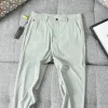 Luxus Zegna Hose Grau Seide Casual Luxury