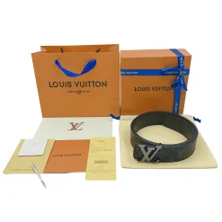 Hochwertige Louis Vuitton Ledergürtel Canvas Monogram Kollektion