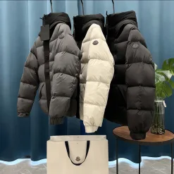 Bestseller Moncler Daunenjacken Schwarz Nylon Solid Style