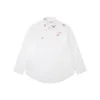 Bestseller Margiela Hemd Rot Oversized Style