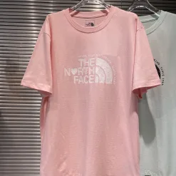 Hochwertiger The North Face Kurzarm-Stil aus weißer Baumwolle mit atmungsaktivem
