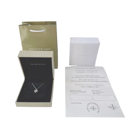 Meistverkaufte Van Cleef & Arpels Halskette Gelbe Vintage Kollektion