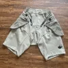 Luxus Adidas Shorts Silber Logo Luxus
