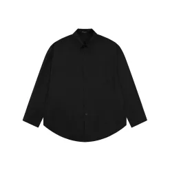 Luxus Balenciaga Hemd Gelb Klassischer Stil