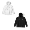 Hochwertige The North Face Sweatshirts Schwarz Baumwolle Stickerei Stil