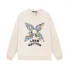Luxus Louis Vuitton Hoodie Schwarzer Farbverlaufsstil