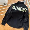 Meistverkaufte Balenciaga Langarm-Kollektion mit gelbem Logo