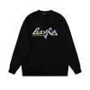 Premium Louis Vuitton Hoodie Schwarz verwaschen Luxus