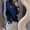 Hochwertige Adidas Jacken Navy Stripe Kollektion