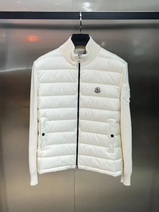 Premium Moncler Daunenjacke Schwarz Solid Style
