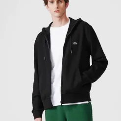 Hochwertige Lacoste Jacken Schwarz Sportliche Kollektion