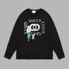 Premium Qualität Gucci Sweatshirts Schwarz gewaschen Luxus