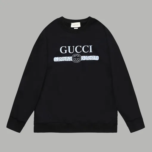Hochwertige Gucci Sweatshirts im Black Washed Style