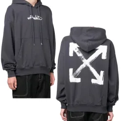 Meistverkaufte Off-White Sweatshirts Weiße Baumwolle Classic Kollektion