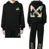 Luxus Off-White Sweatshirts Weiße Baumwolle Classic Collection
