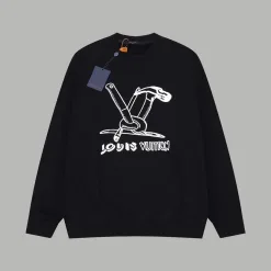 Luxuriöse Louis Vuitton Sweatshirts im klassischen Strickstil