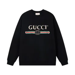 Hochwertige Gucci Sweatshirts mit grünem Print